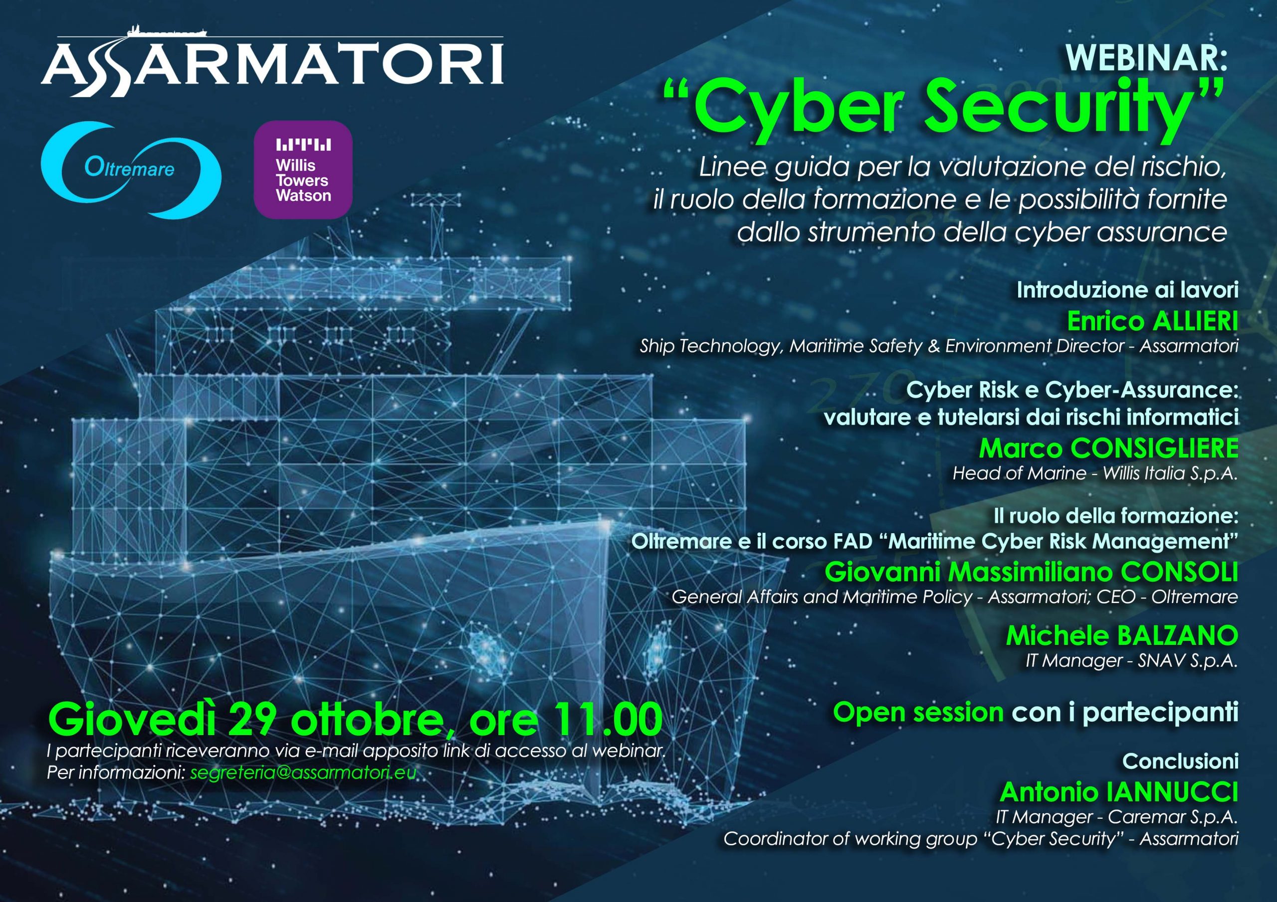 webinar cybersecurity Assarmatori